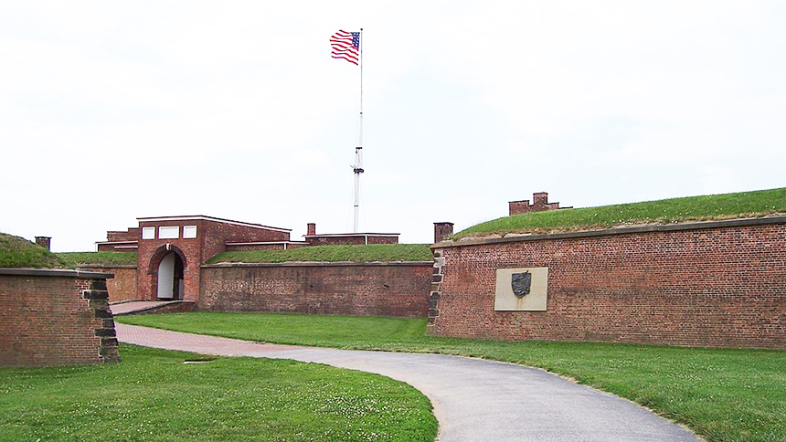 Fort McHenry at First Light